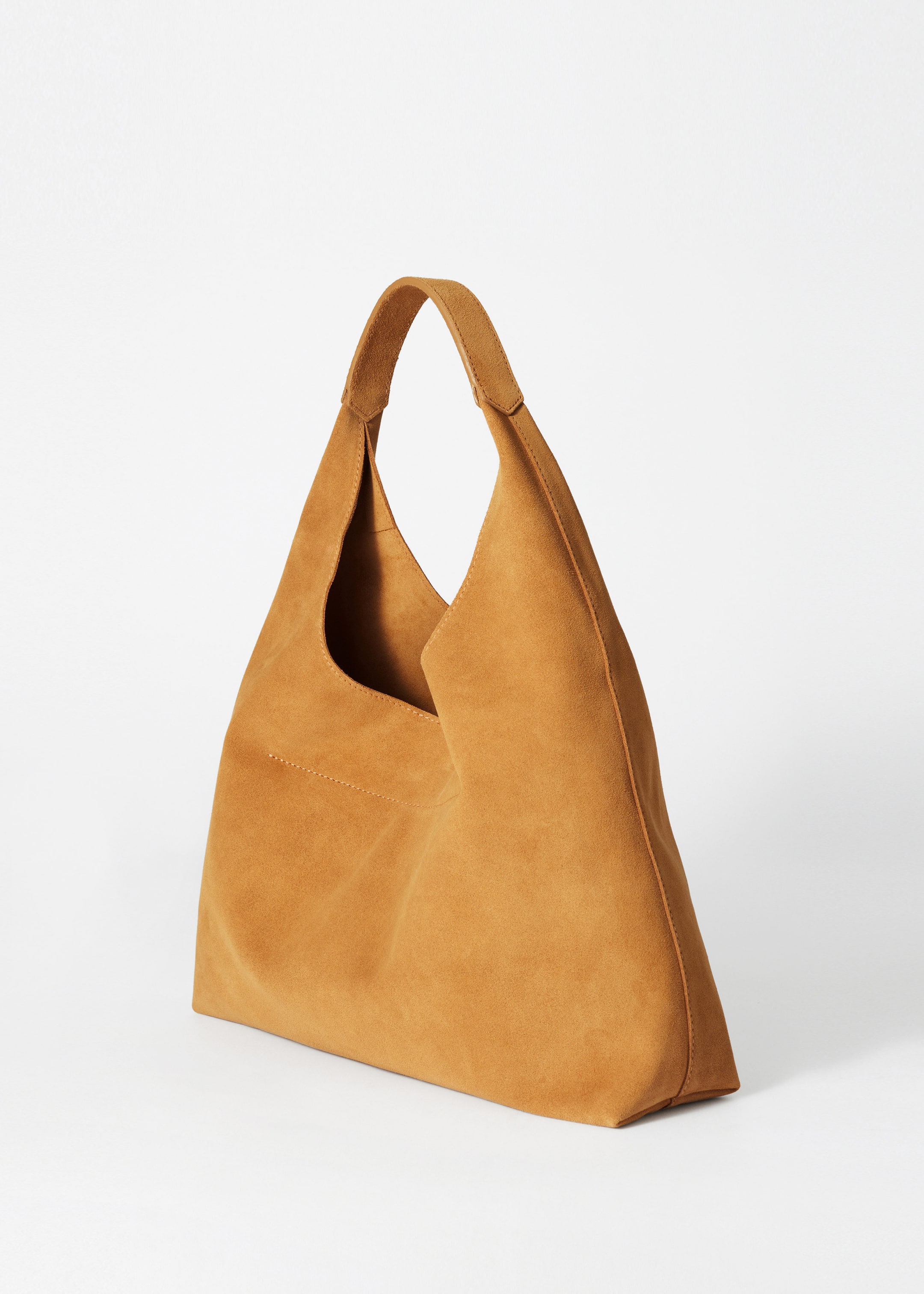 Classic Suede Tote - Black - Still Life