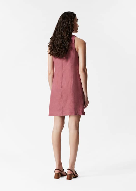 Linen Mini Dress