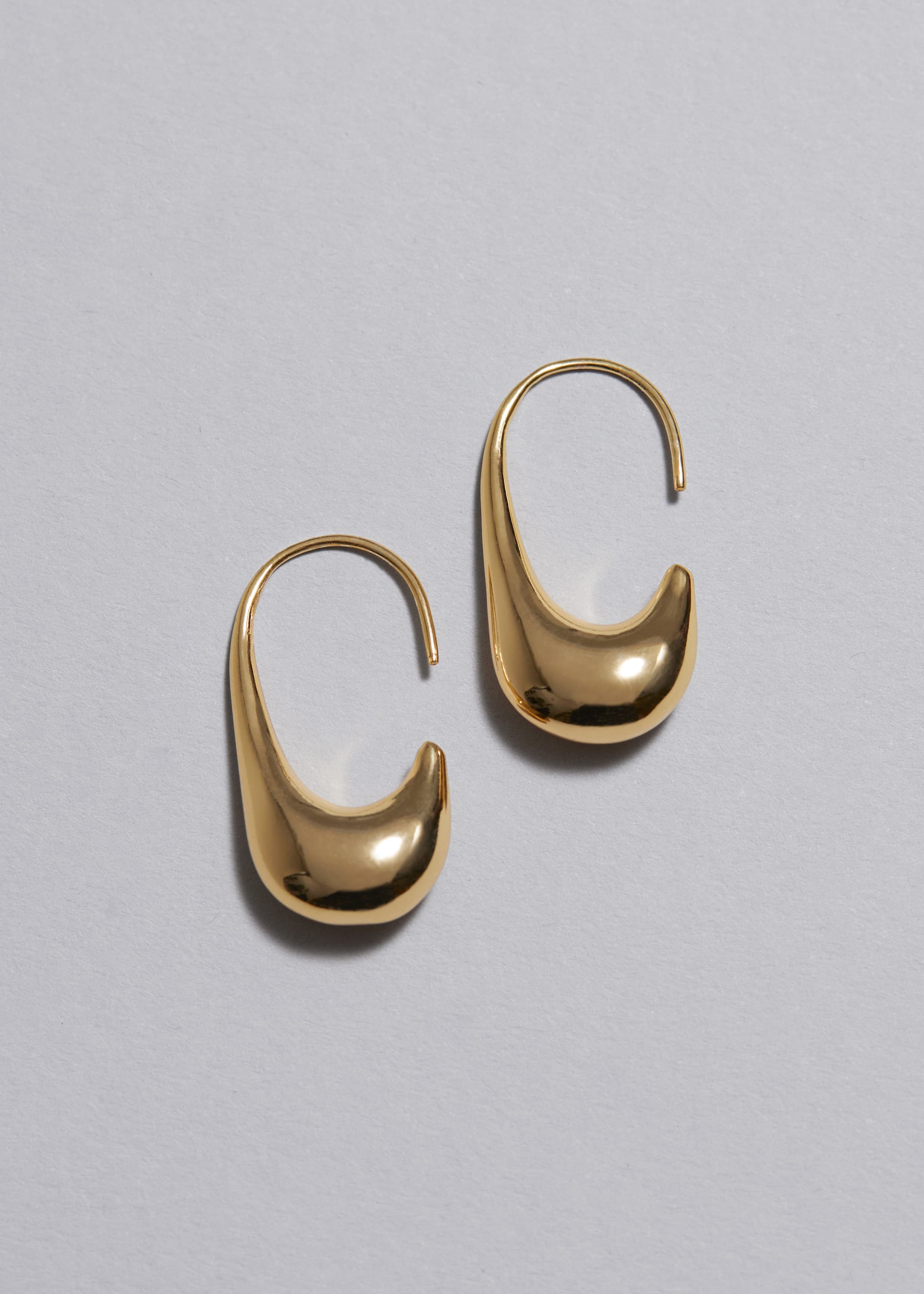 Sculptural Hoop Earrings