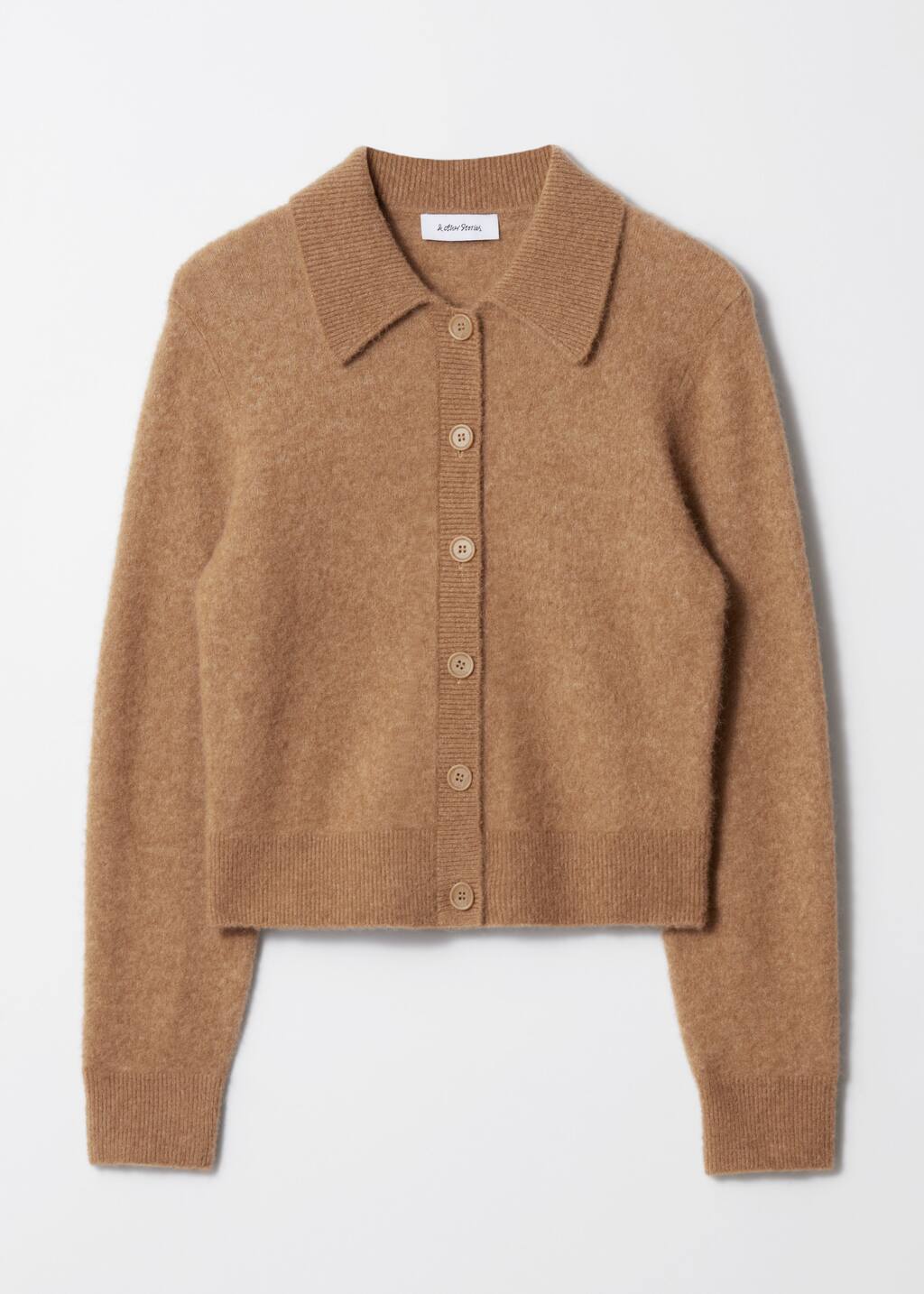 トップス acka lace collar knit cardigan kids］lace collar knit cardigan – Acka online store