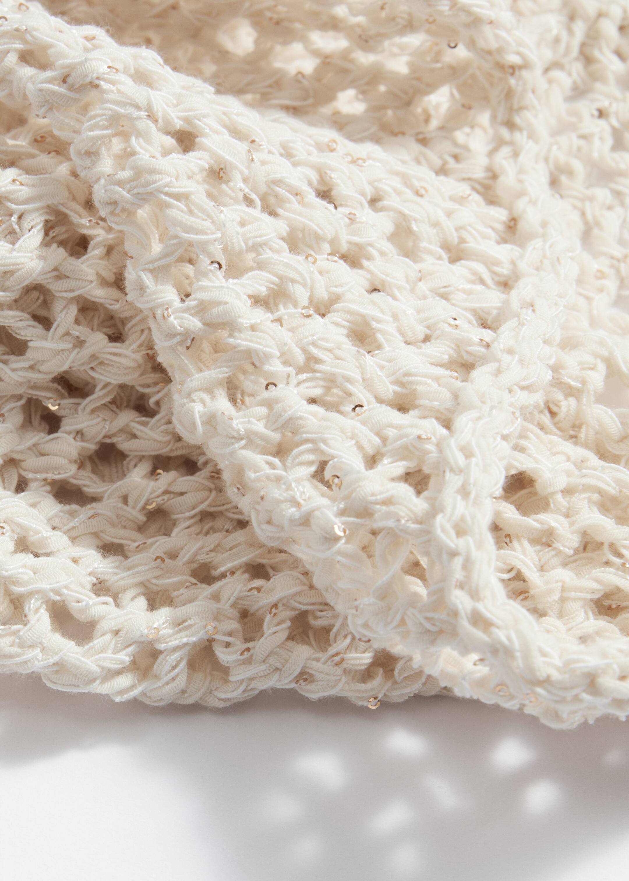 Crocheted Tank Top - {{variantName}} - Descriptive Detail