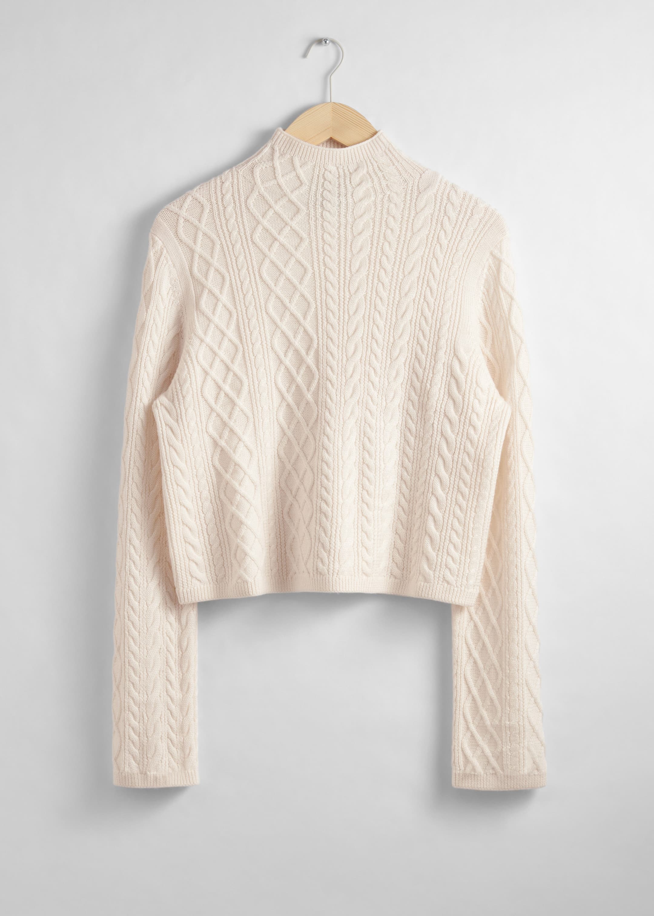 Image of Mock Neck Merino Jumper