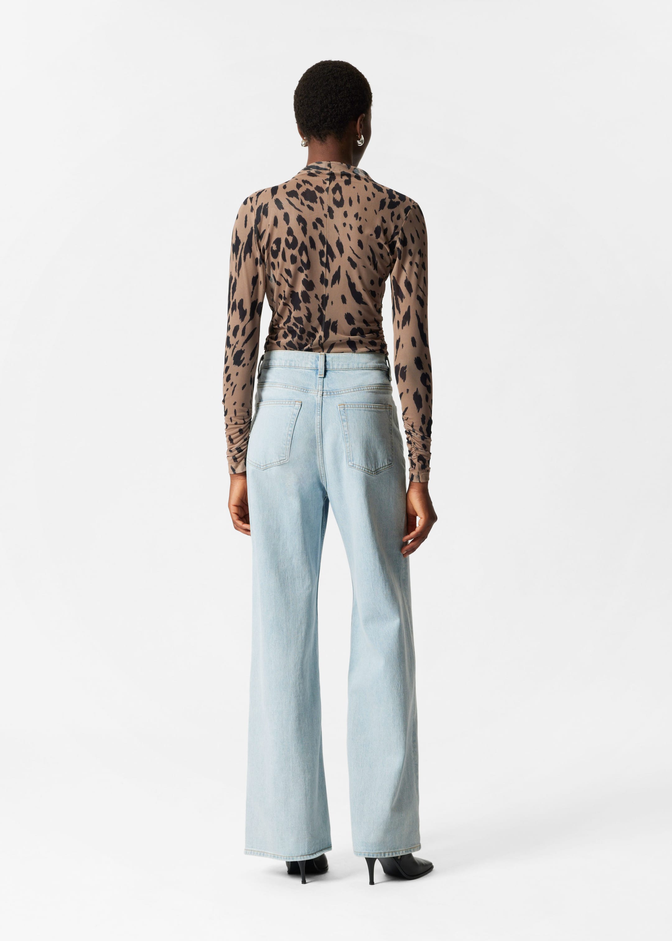 Sheer Top - Leopard - Lookbook