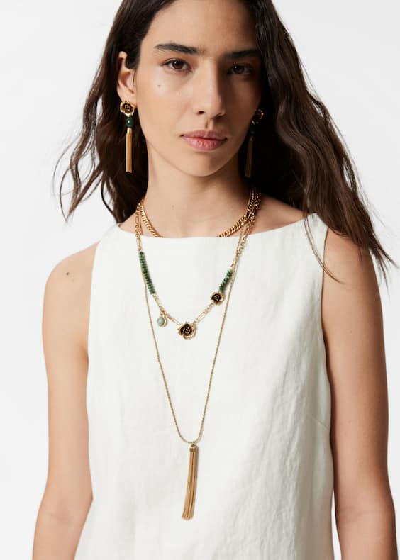 Linen Mini Dress