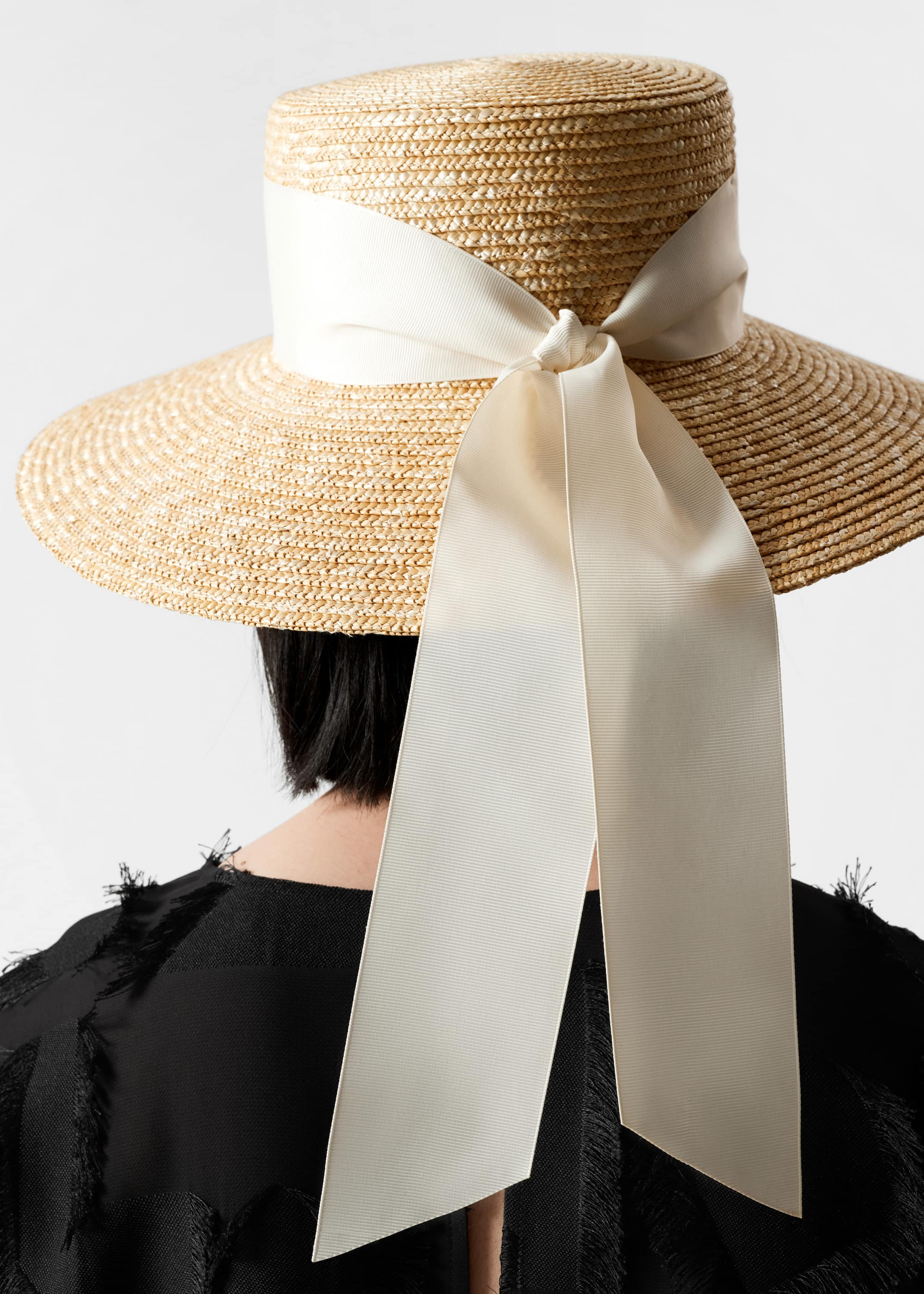 Chapeau en paille classique - Paille - Lookbook