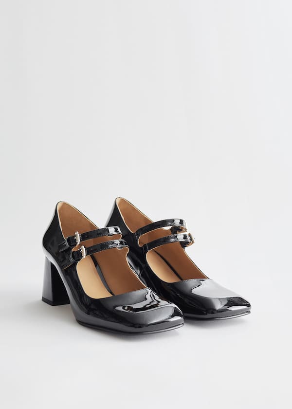 Patent Leather Mary Jane Pumps