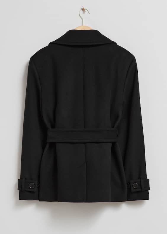 Belted Wool Jacket