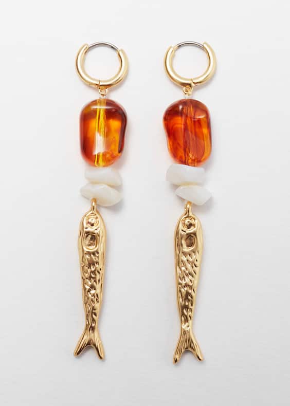 Embellished Hoop Earrings