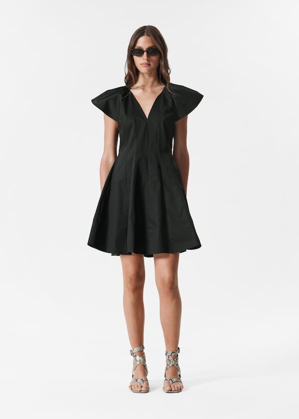 Flared Mini Dress
