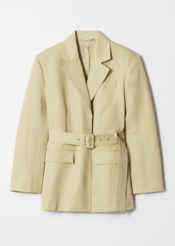 Belted Blazer