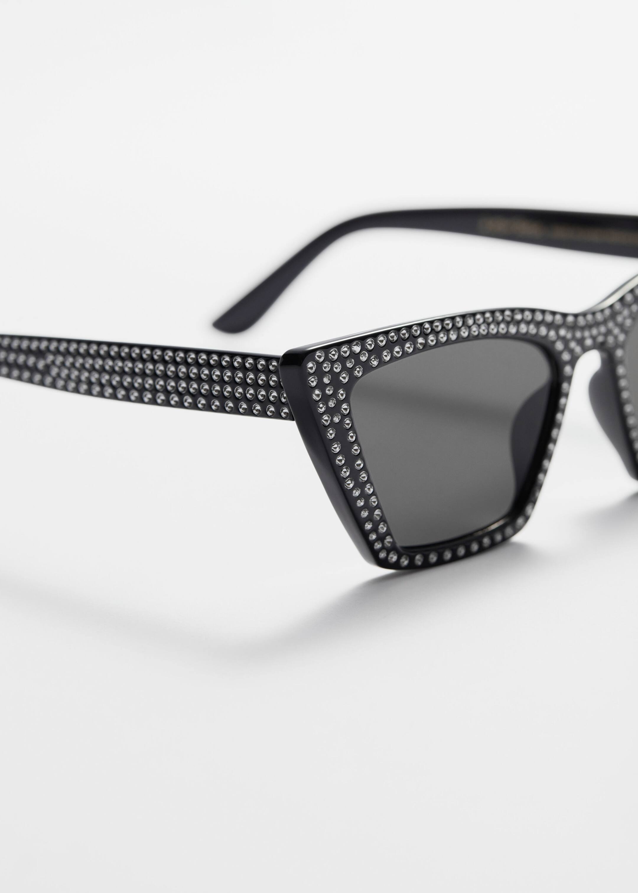 Embellished Cat-Eye Sunglasses - {{variantName}} - Descriptive Detail