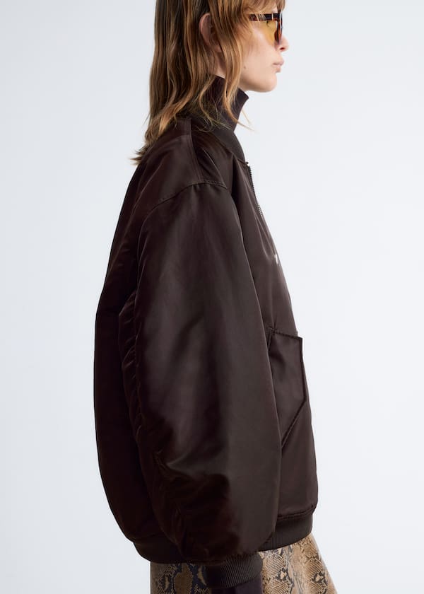 Long Bomber Jacket