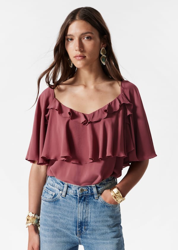 Ruffle Blouse