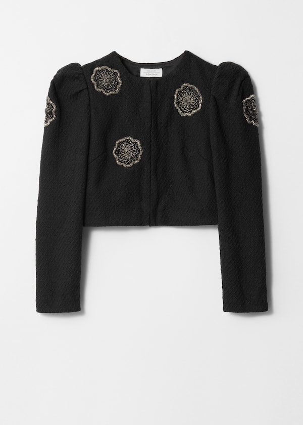 Embellished Tweed Jacket