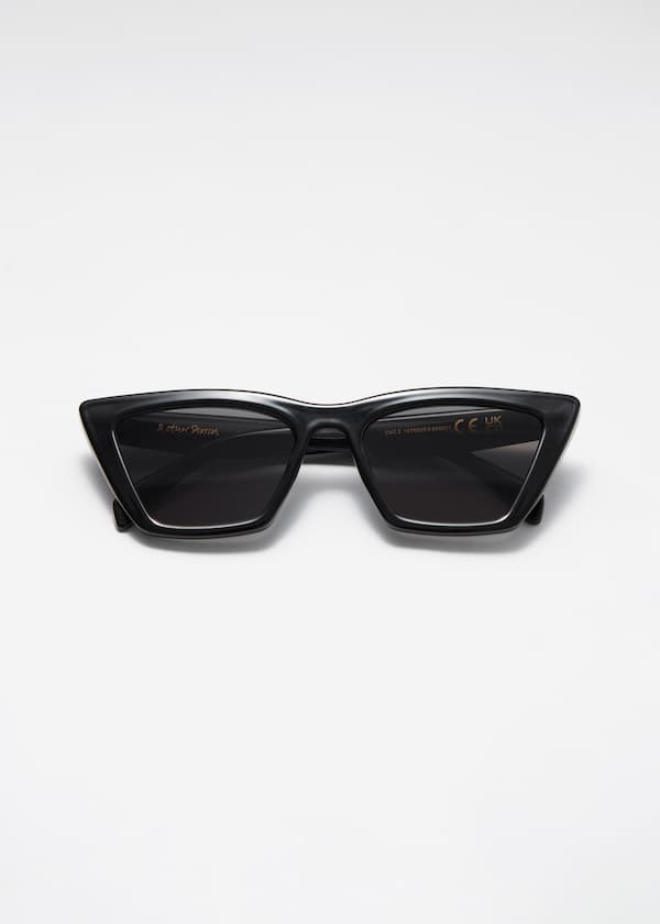 Angular Cat Eye Sunglasses