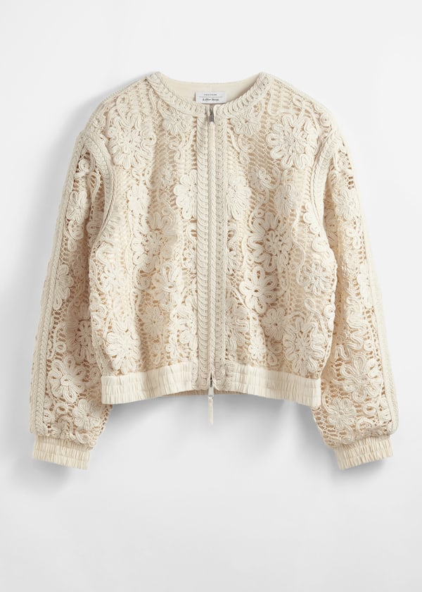 Boxy Braided Jacket