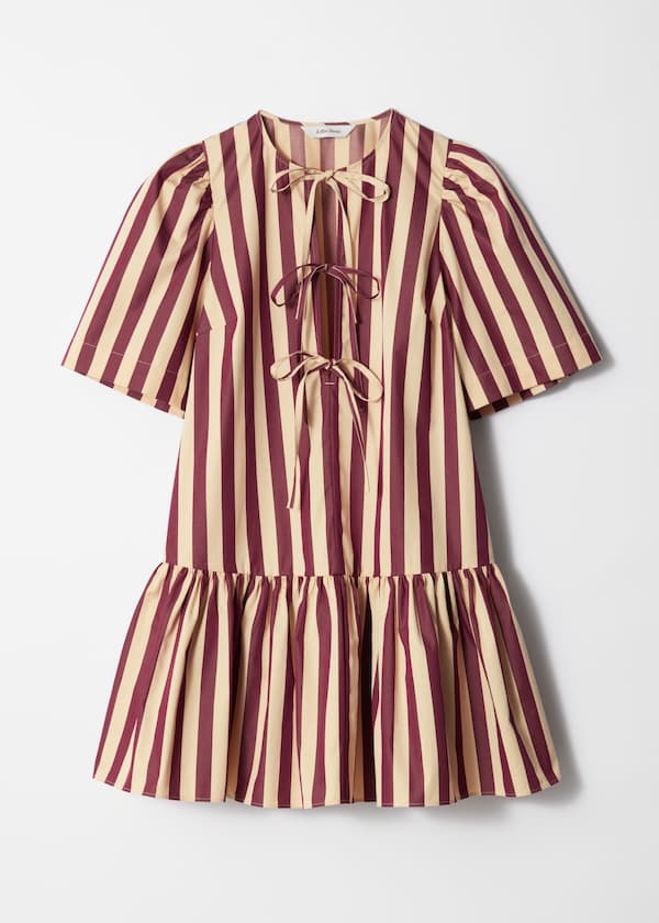 Peplum Mini Dress