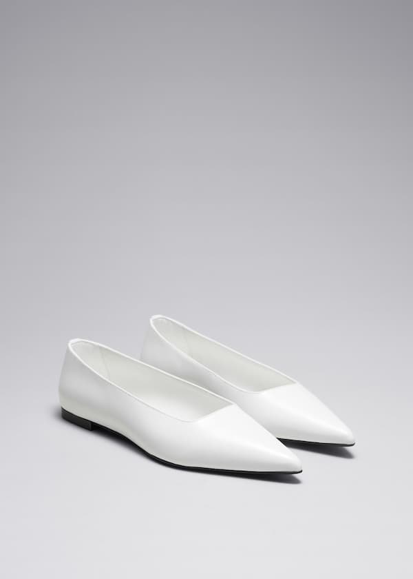 Point-Toe Ballet Flats