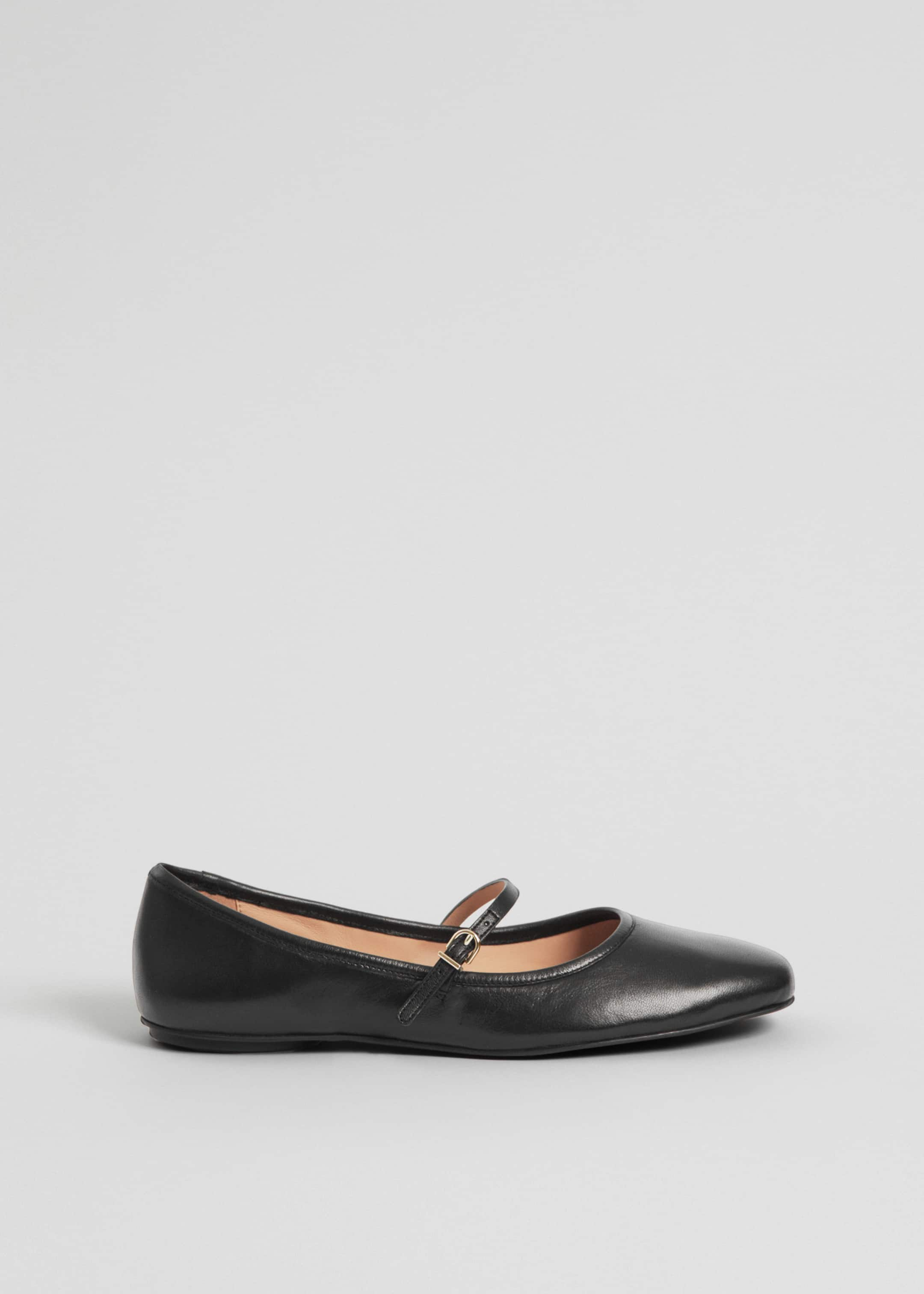 Image of Ballerines Mary Jane en cuir