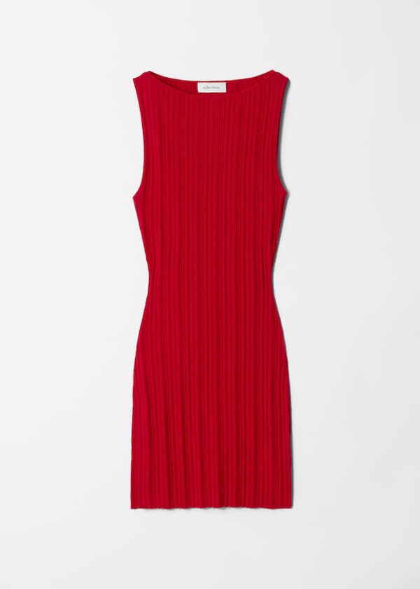 Knitted Bodycon Mini Dress