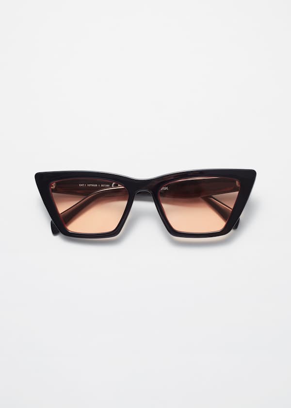 Angular Cat Eye Sunglasses