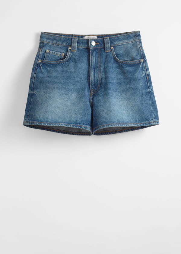 5-Pocket Denim Shorts