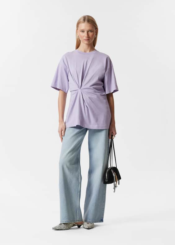 Knot-Detail T-Shirt