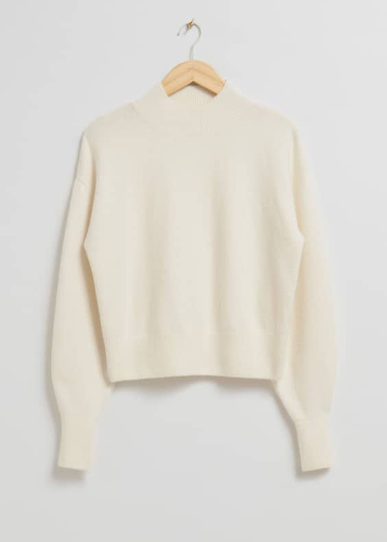 Mock-Neck Sweater