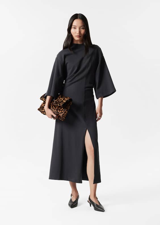 Sweatshirt Midi Dress