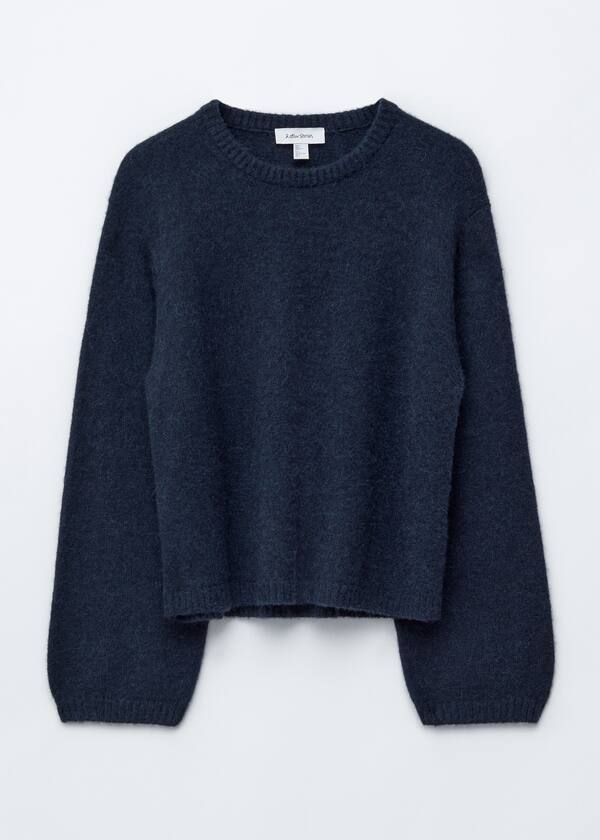Knitted Alpaca-Blend Sweater