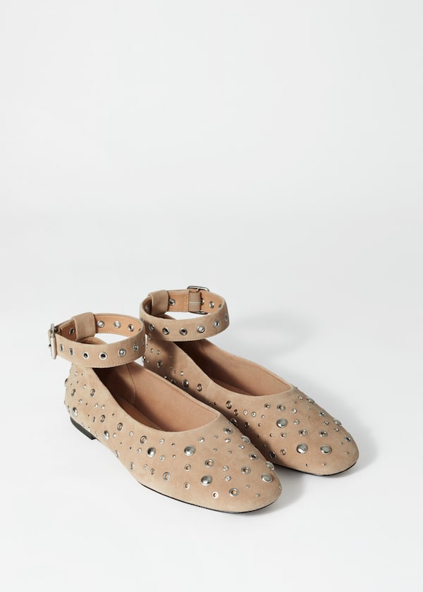 Embellished Ballet Flats