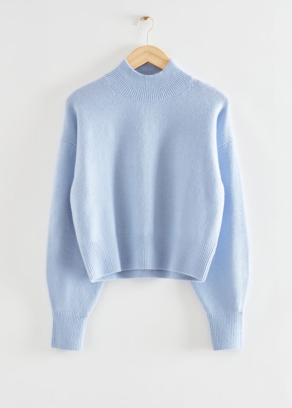 Mock-Neck Sweater