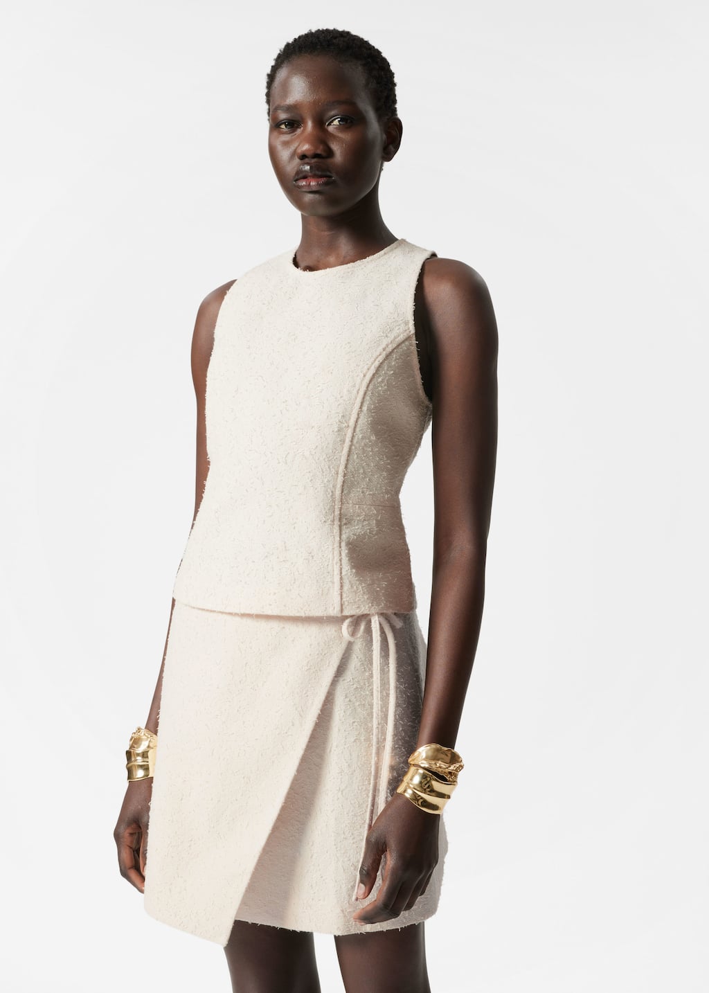 トップス Melt the lady sand storm tulle bare tops Dreamy Ombre Tulle Dress