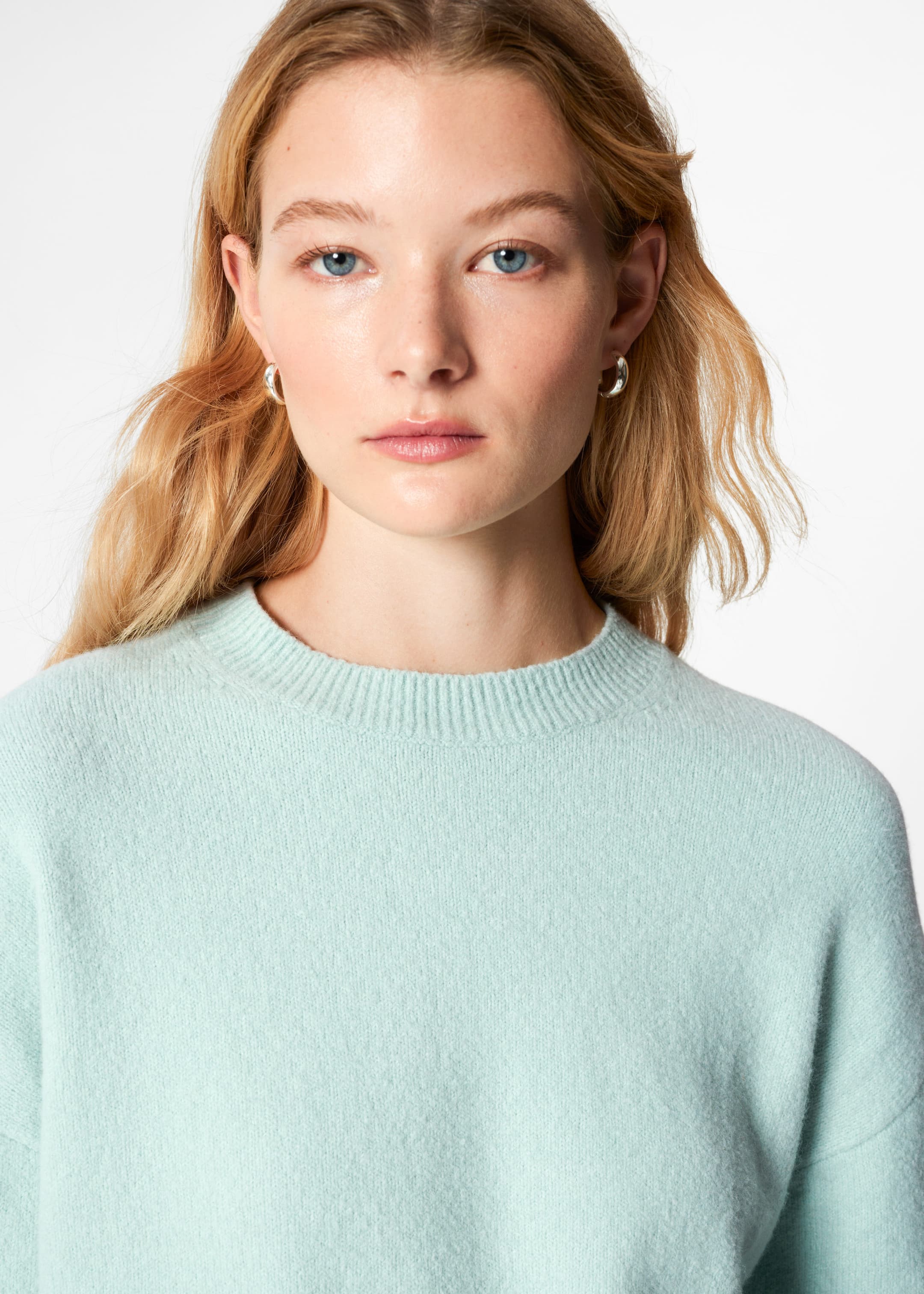 Pale green ladies jumpers best sale