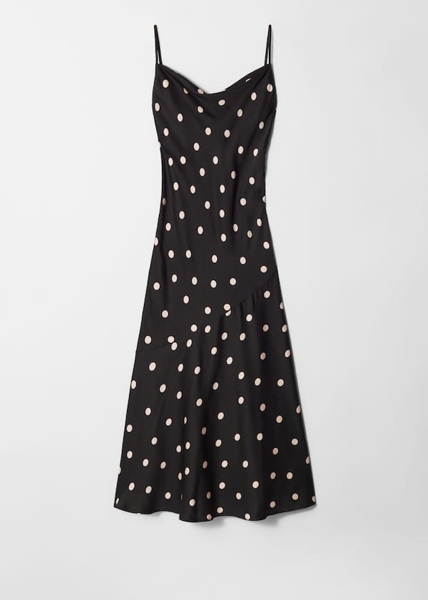 Satin Slip Midi Dress