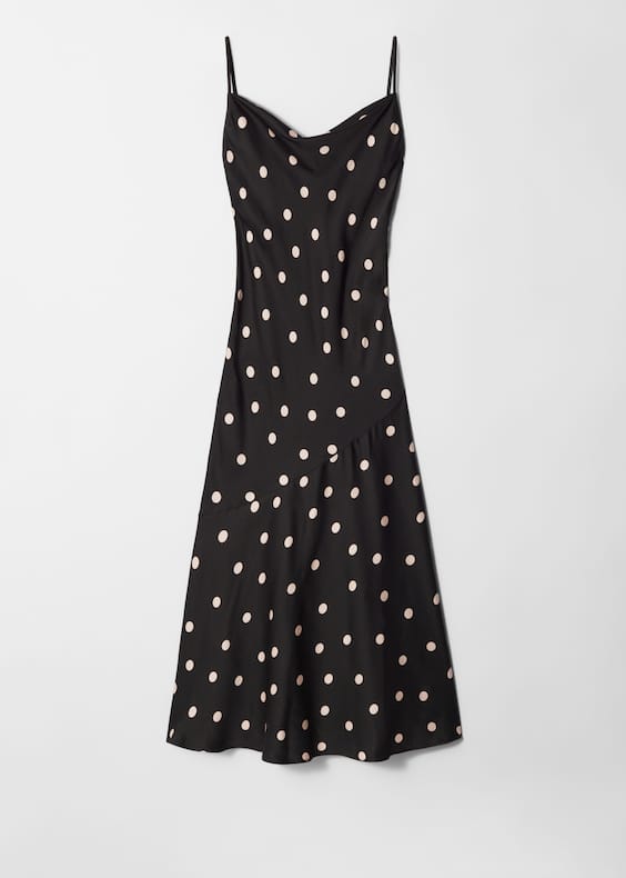 Satin Slip Midi Dress