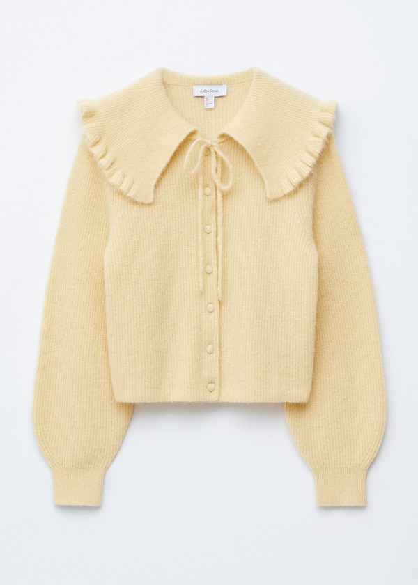 Peter Pan-collar Cardigan