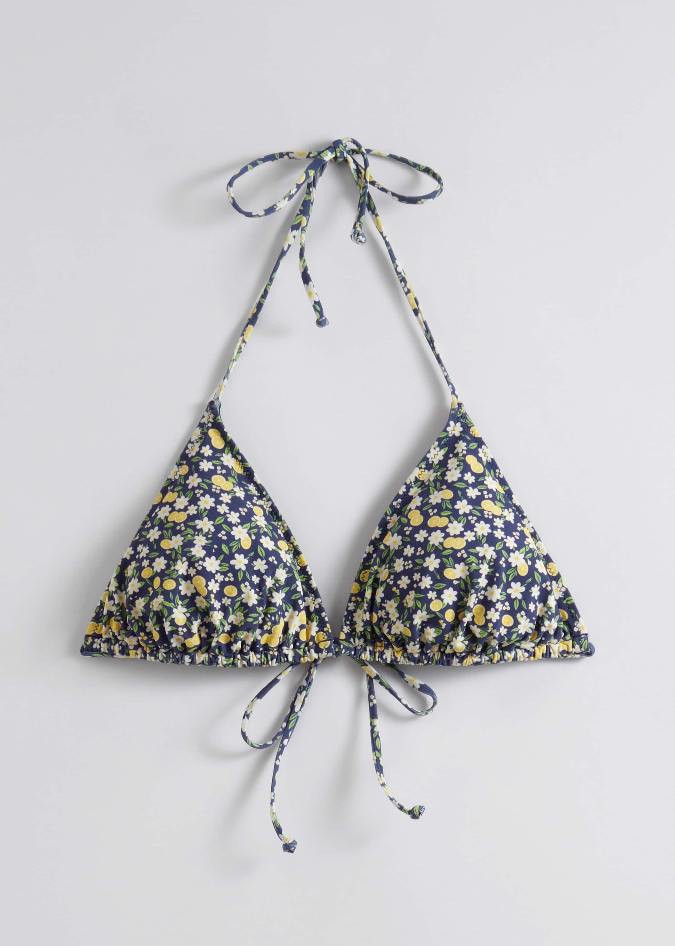 Image of Halterneck Triangle Bikini Top