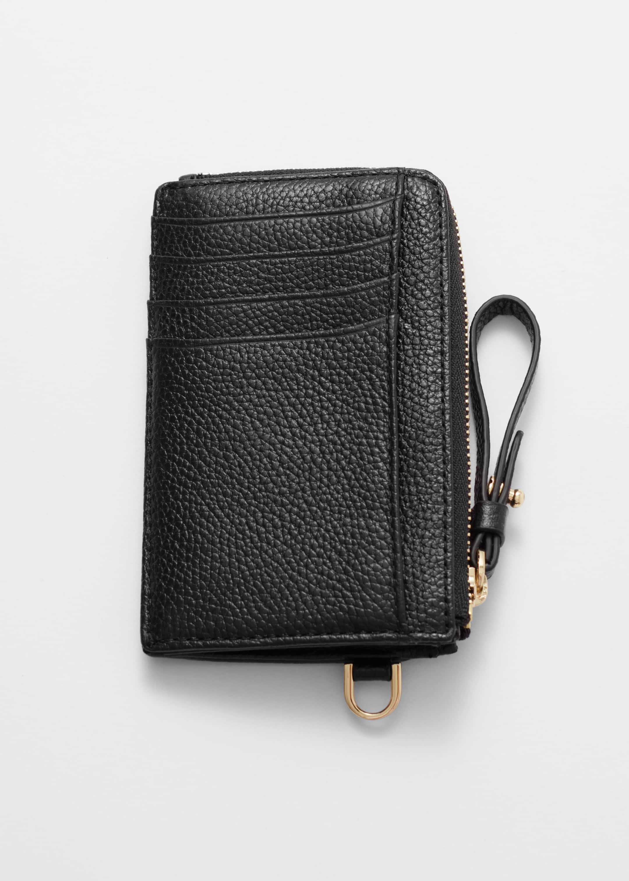 Classic Leather Wallet - Black - Still Life