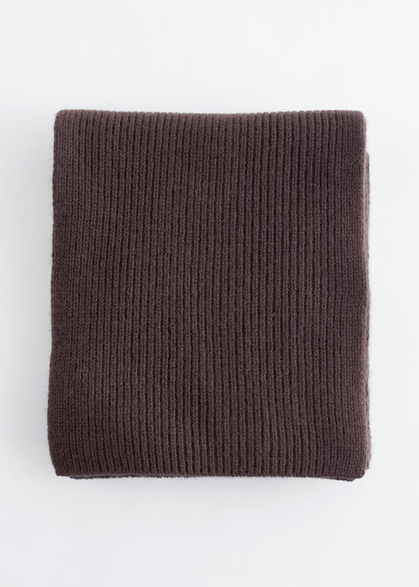 Hooded Wool Scarf