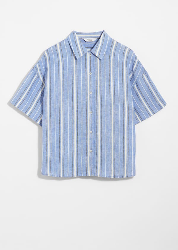 Oversized Linen Shirt