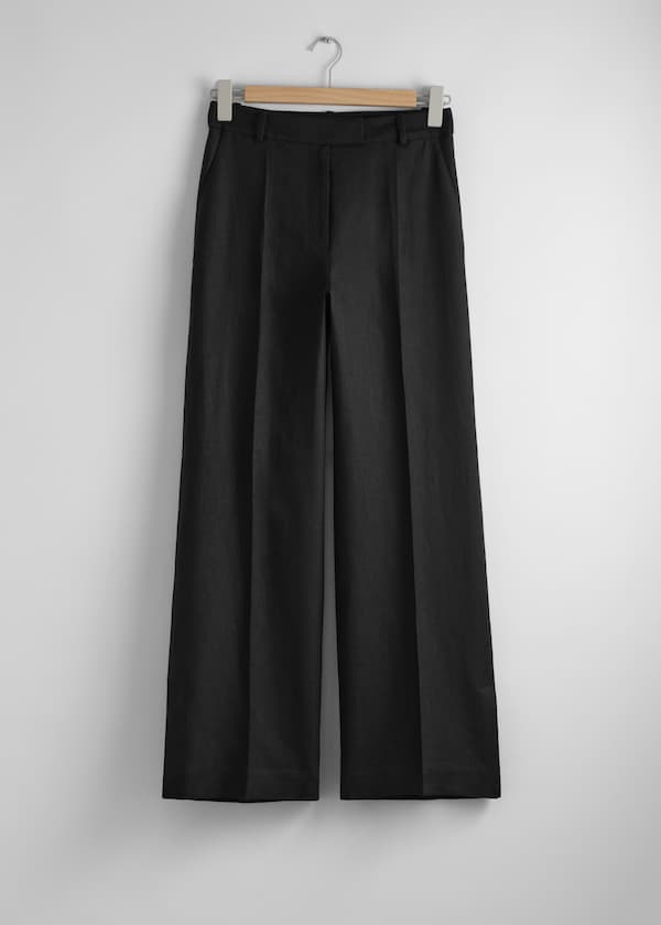 Tailored Linen Trousers