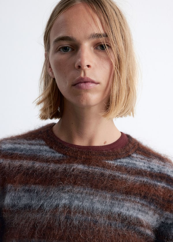 Brushed-Knit T-Shirt