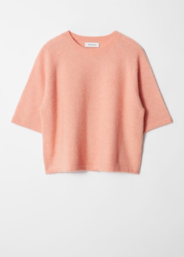 Alpaca-Blend Knitted Top