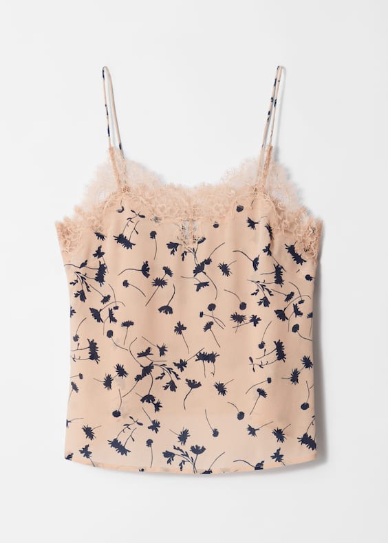 Silk Camisole Top