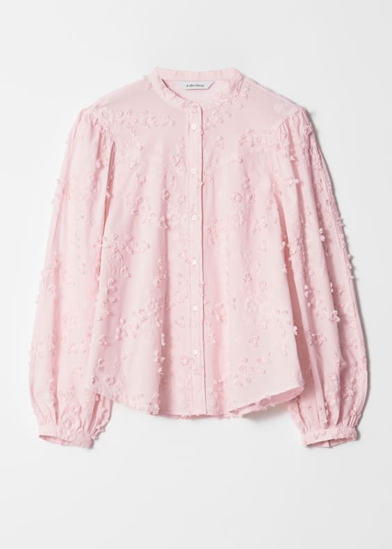 Puff-Sleeve Blouse