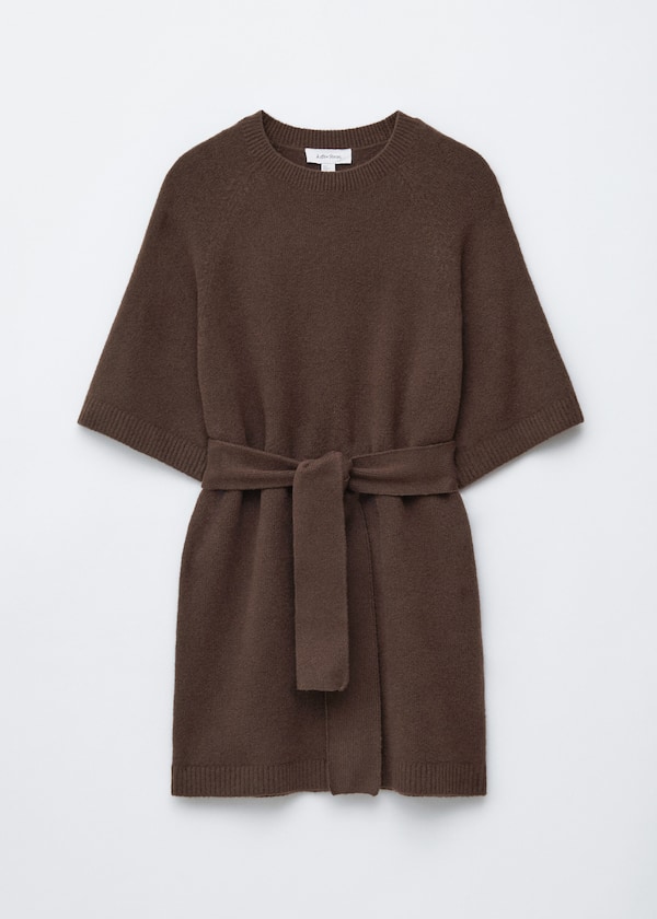 Knitted T-Shirt Mini Dress