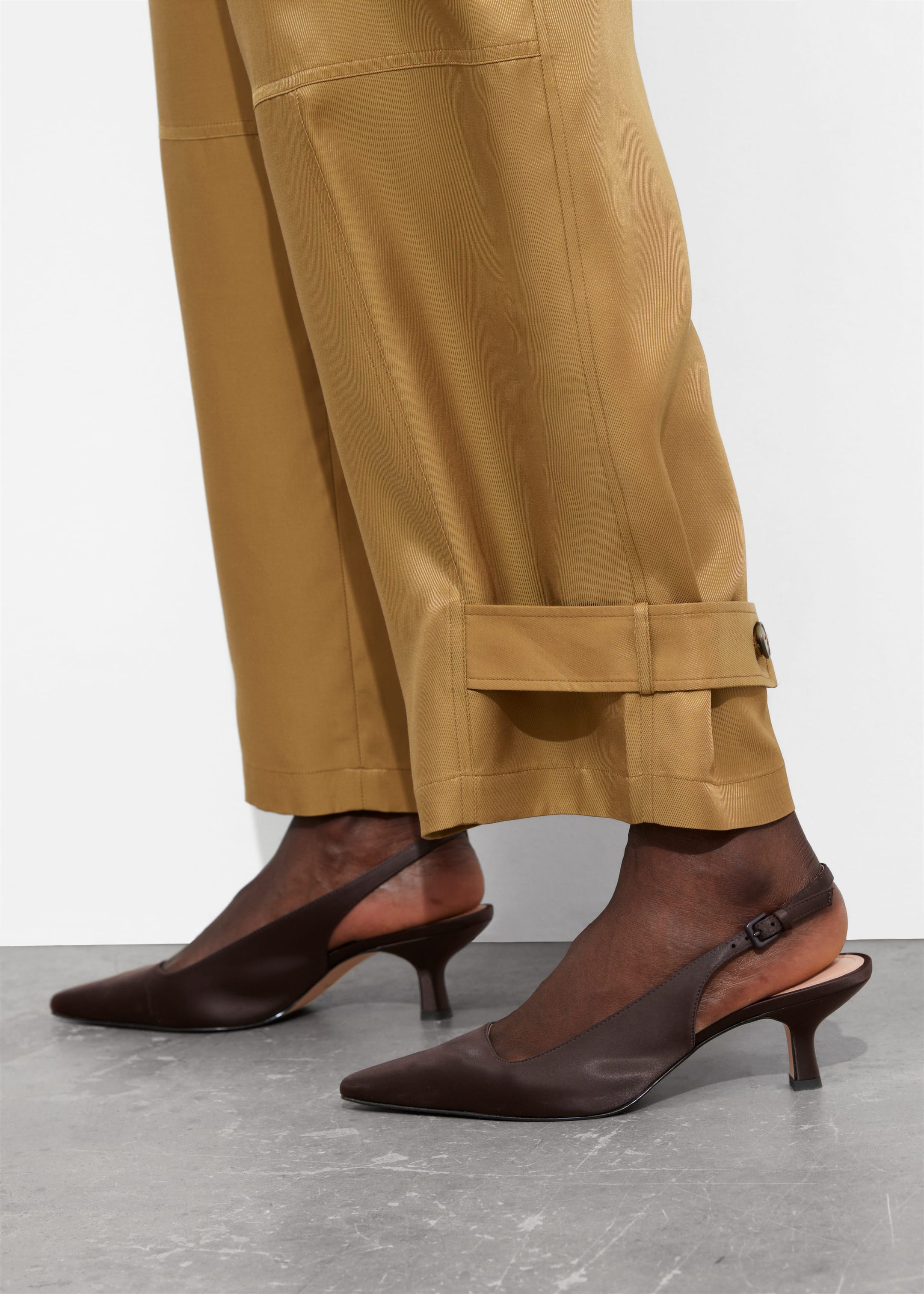 Workwear Trousers - Mustard - Lookbook