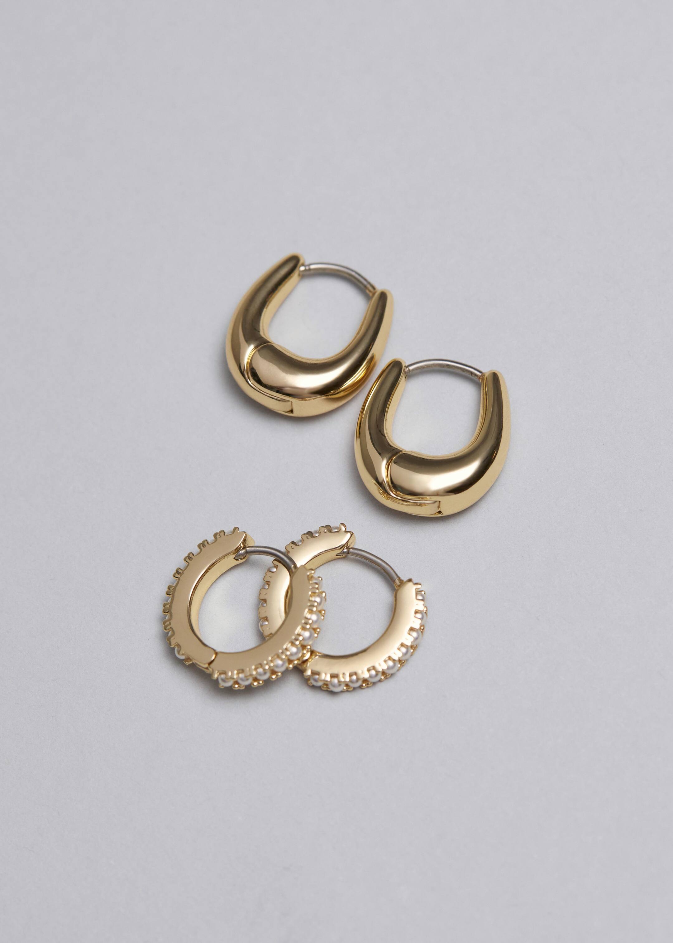 Hoop Earrings Set