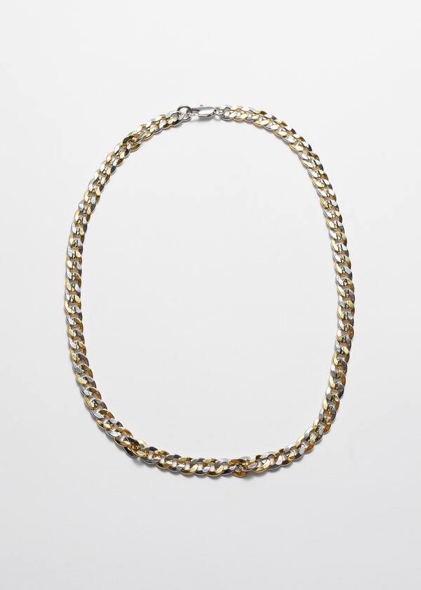 Silver- and Gold-tone Necklace